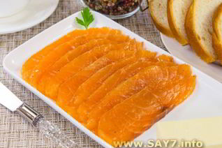 Малосольная семга