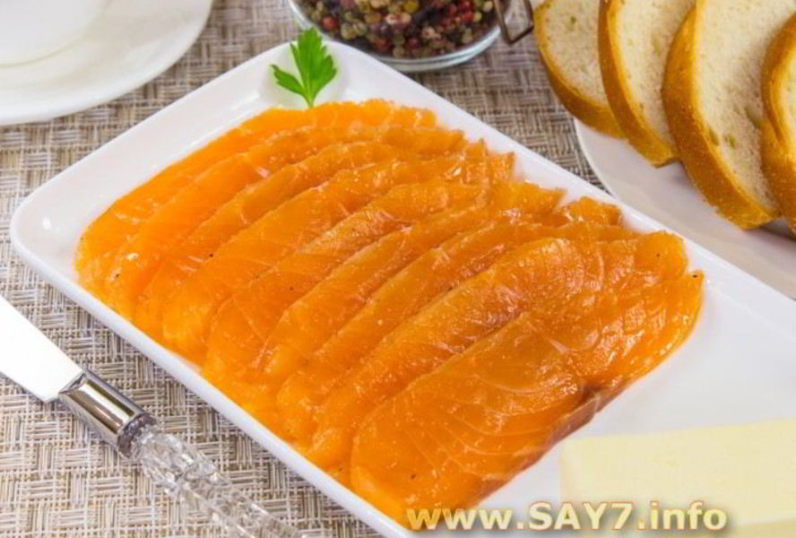 Малосольная семга