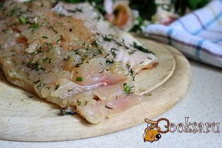 Малосольный балтийский лосось