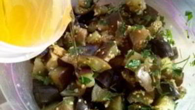 малосольные баклажаны с чесноком