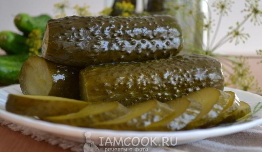 Рецепт малосольных огурцов в банке