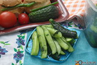 Малосольные огурцы за полчаса