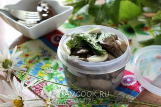 Малосольные подберезовики