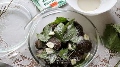 малосольные подберезовики