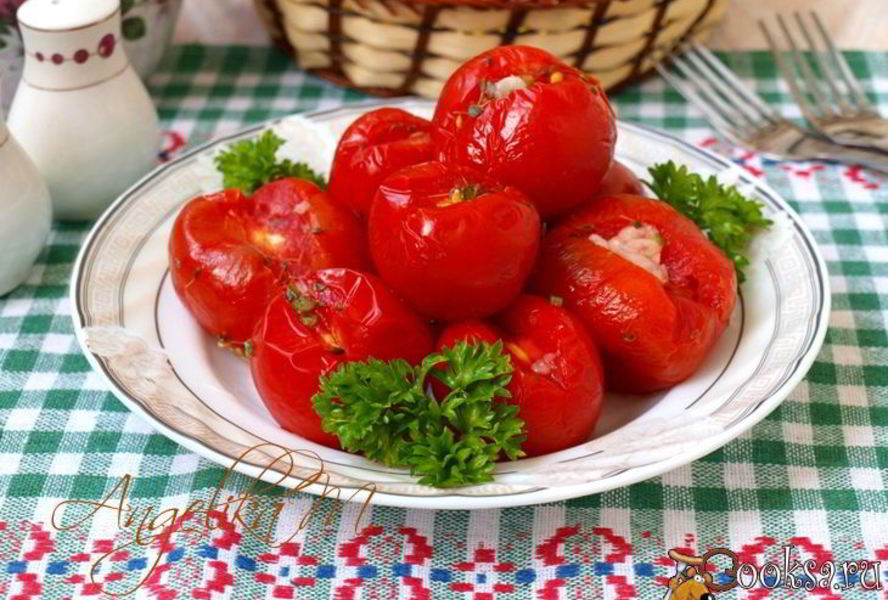 Малосольные помидоры в пакете