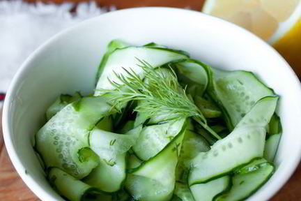 Мгновенные малосольные огурцы