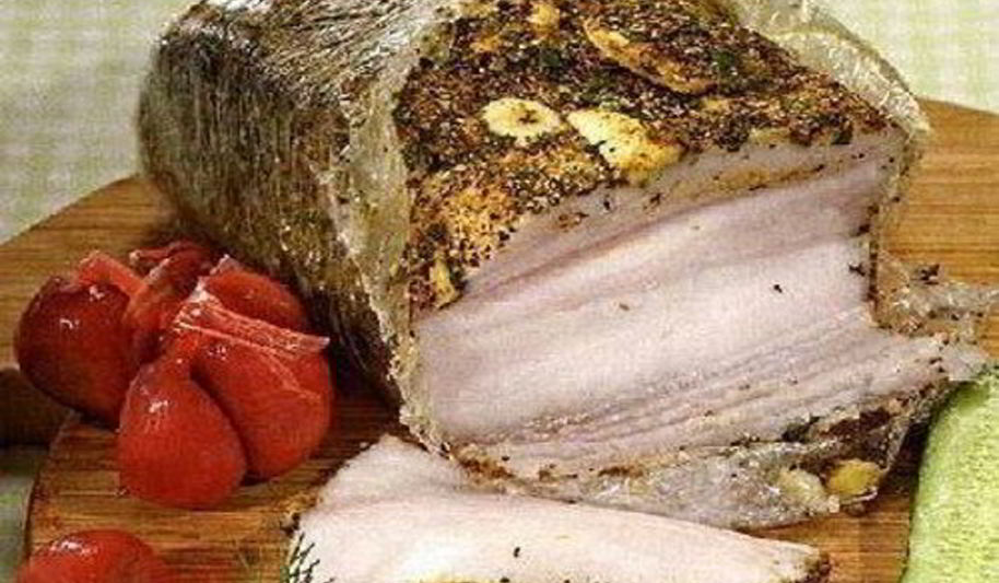 Рецепт мятного сала с приправой карри