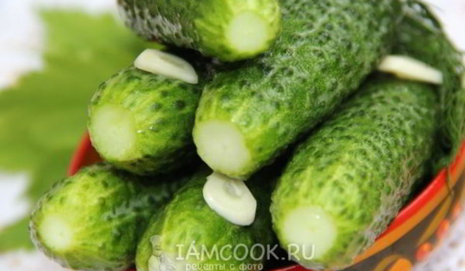 Рецепт огурцов малосольных на минеральной воде