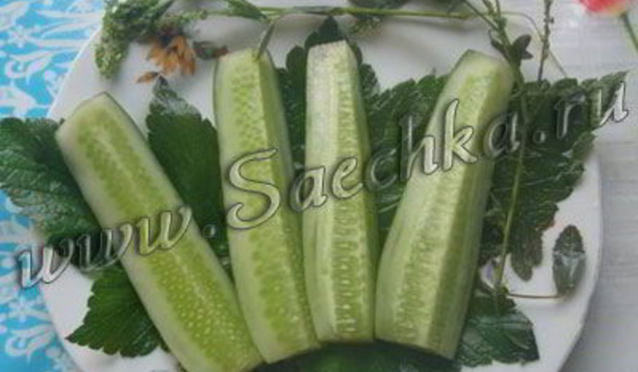 Рецепт огурцов малосольных с дикими травами