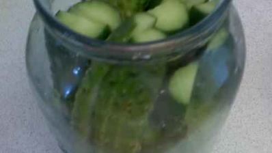 огурцы малосольные с эстрагоном