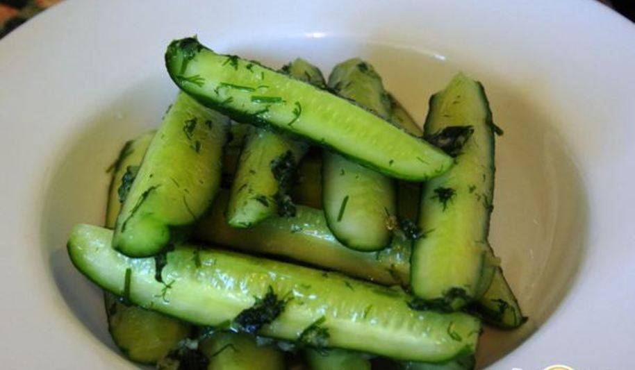 Рецепт огурцов малосольных