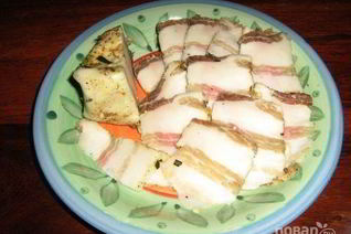 Сало в марле