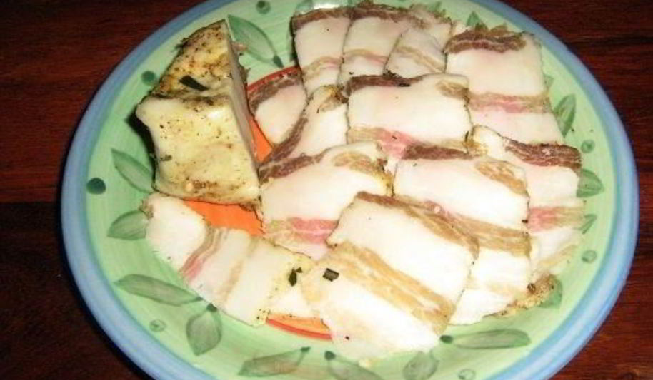 Рецепт сала в марле