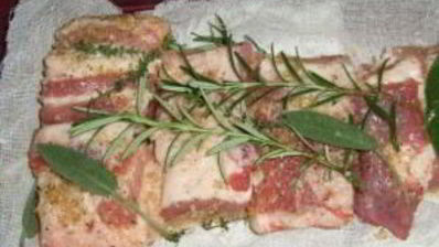 сало в марле