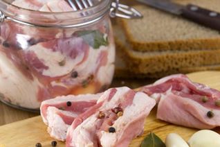 Сало в рассоле