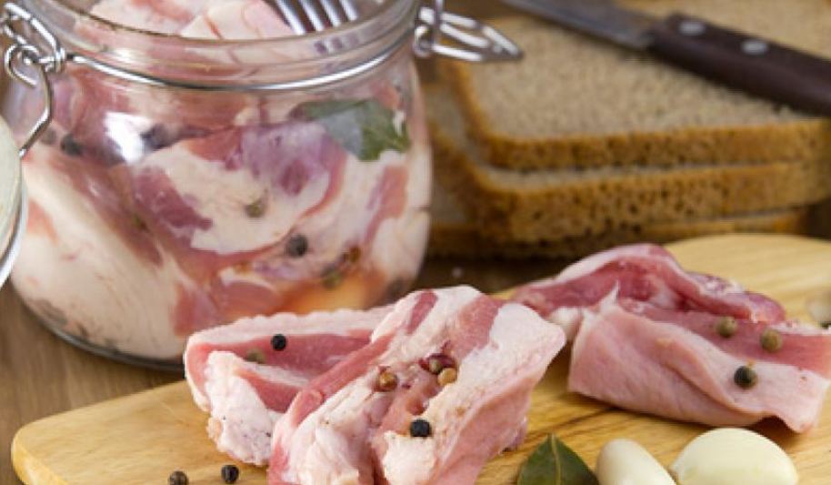 Рецепт сала в рассоле