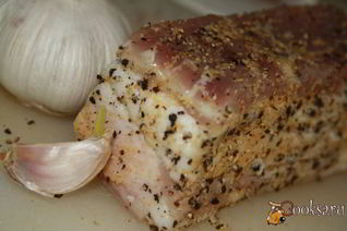 Сало в тузлуке