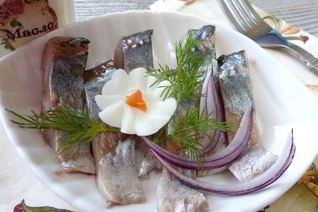 Сельдь домашнего посола