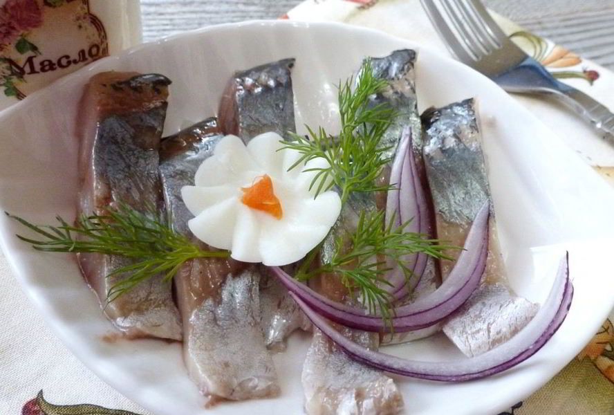 Сельдь домашнего посола