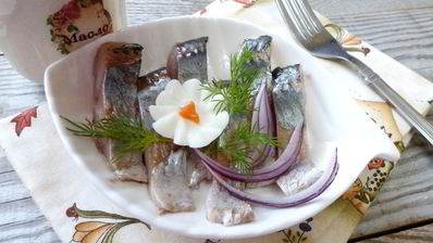 сельдь домашнего посола