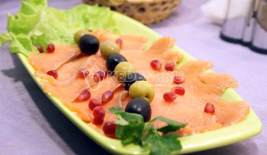 Рецепт семги малосоленой