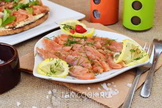 Семга слабосоленая