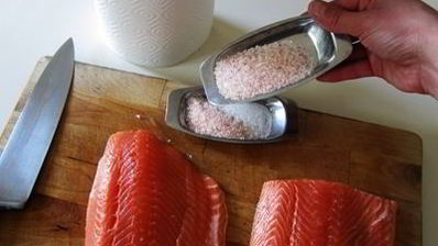 семга соленая