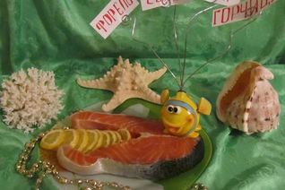 Слабосоленая форель