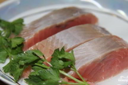 Слабосоленая горбуша