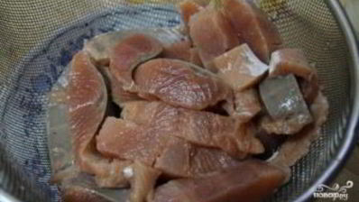 слабосоленая горбуша