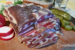 Соленое сало и грудинка