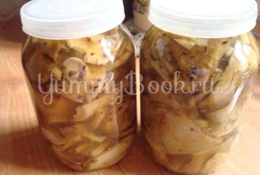 Соленые грибы горячий способ