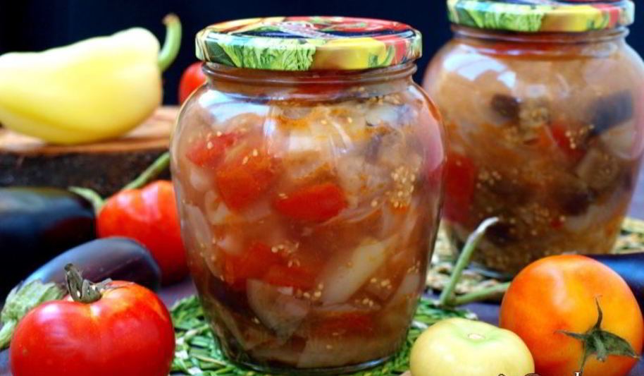 Рецепт соте из овощей на зиму