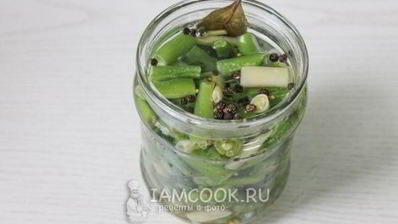 стручковая фасоль на зиму