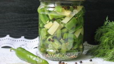 стручковая фасоль на зиму