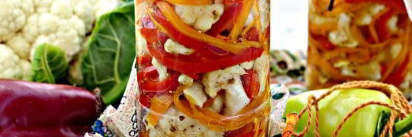 Цветная капуста по-корейски на зиму