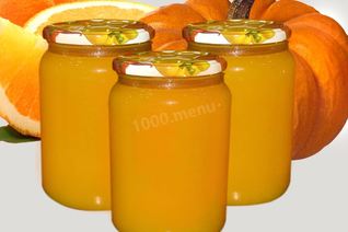 Тыквенный сок на зиму с апельсинами