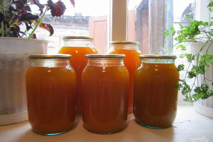 Тыквенный сок на зиму