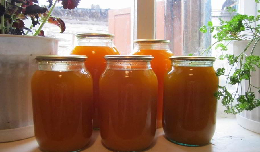 Рецепт тыквенного сока на зиму