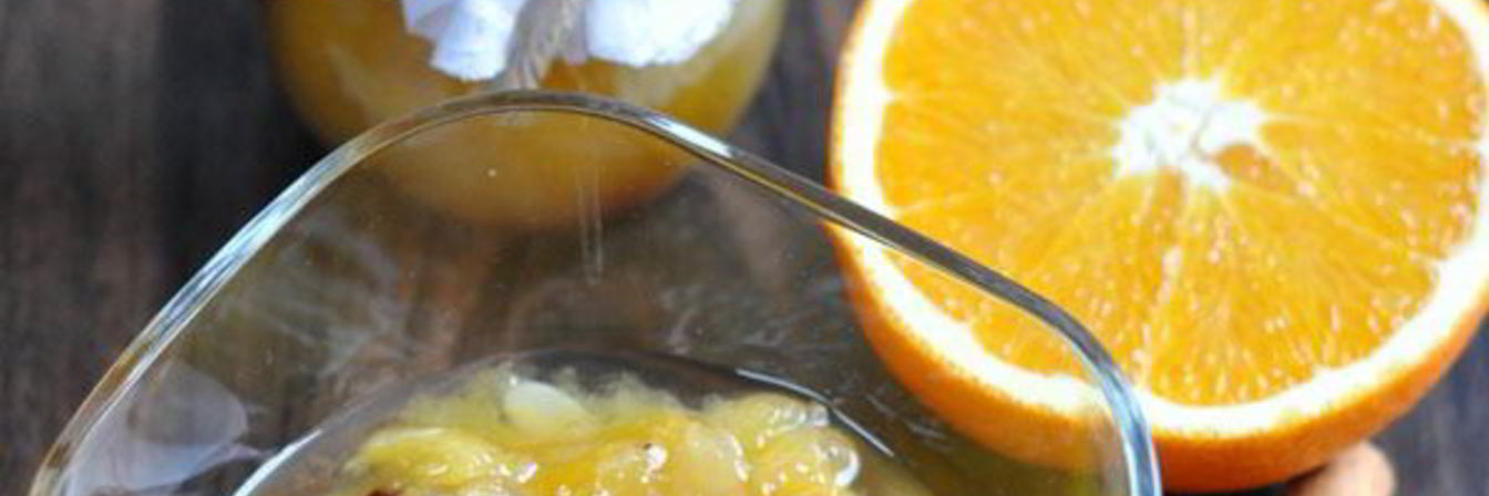 Апельсиновый конфитюр с миндалем и пряностями