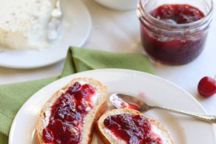 Быстрое варенье из черешни