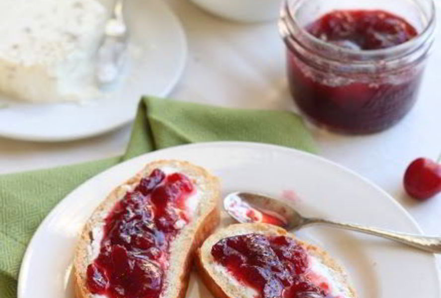 Быстрое варенье из черешни