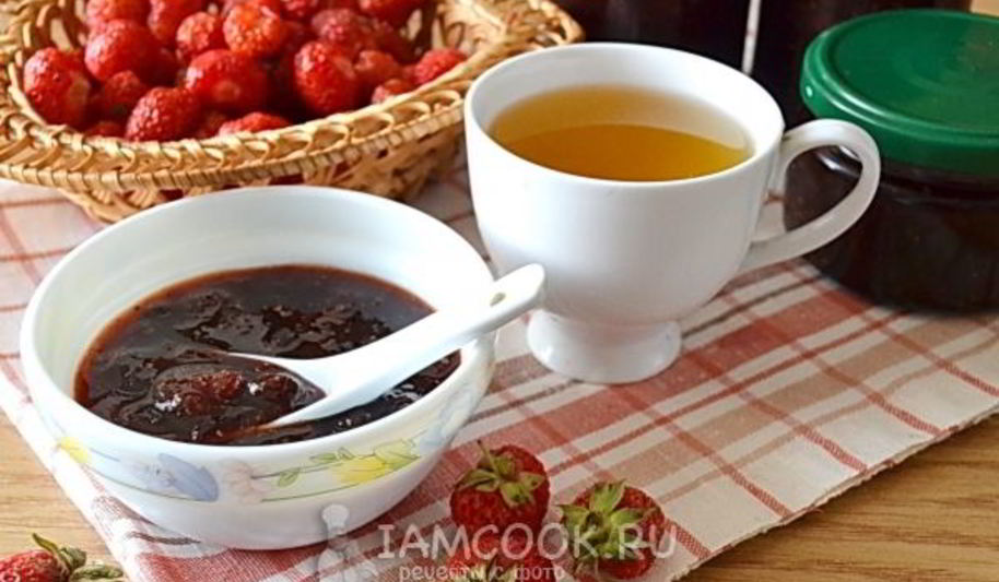 Рецепт густого варенья из клубники
