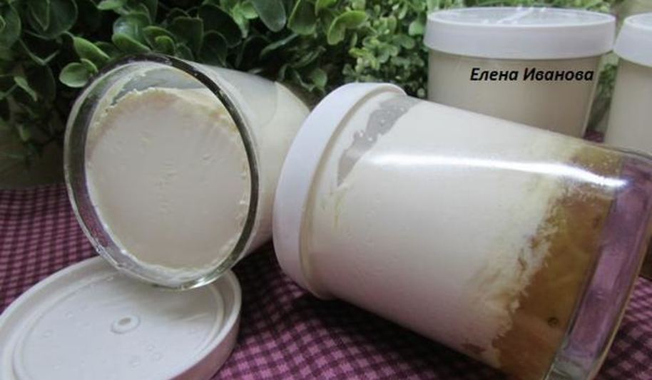 Рецепт йогурта с вареньем