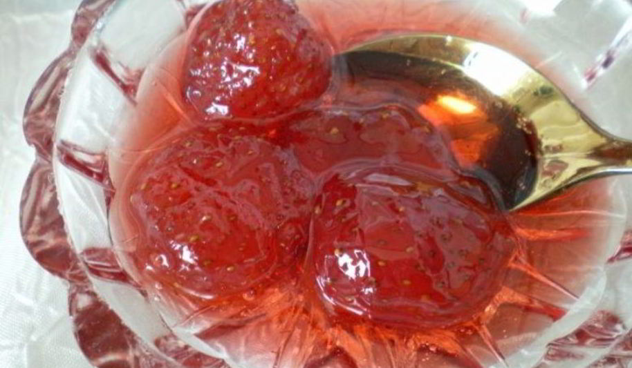 Рецепт клубничного варенья янтарного