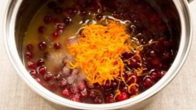 клюквенный конфитюр