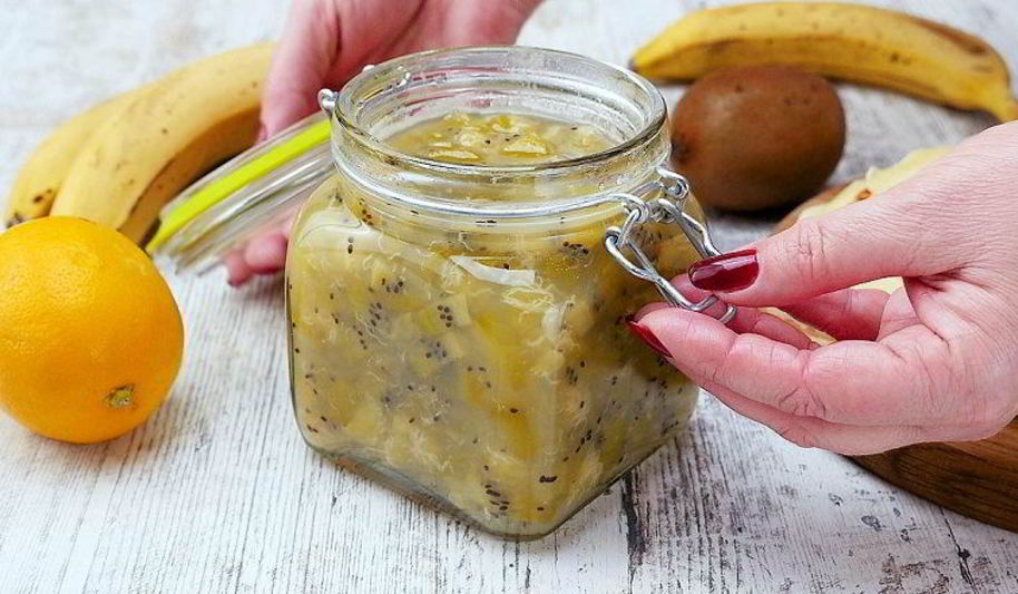 Рецепт конфитюра из киви и банана