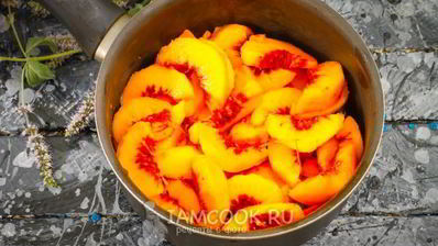 конфитюр из персиков