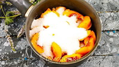 конфитюр из персиков