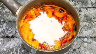 конфитюр из персиков